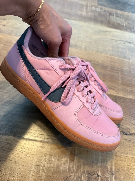 Nike Shoes - Nike Pink & Dark Teal Retro Court Sneakers